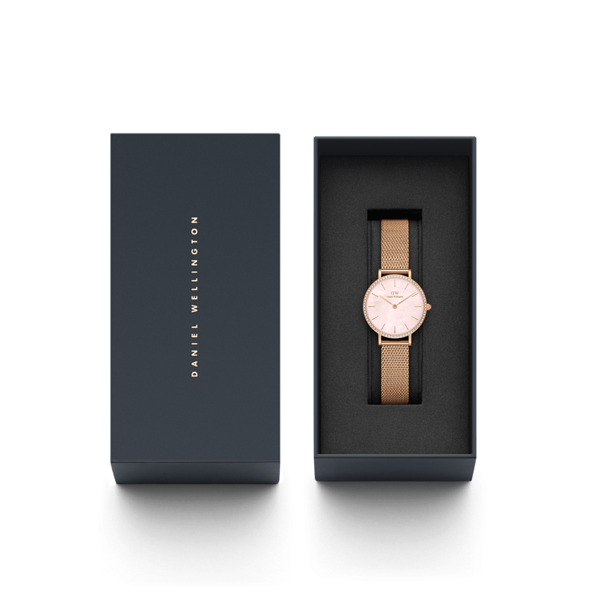 Orologio Petite Lumine Bezel Melrose Pink Mop DANIEL WELLINGTON