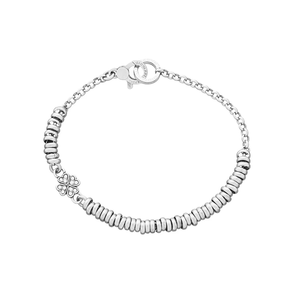 Bracciale BASE QUADRIFOGLIO CRYSTAL Giovanni Raspini