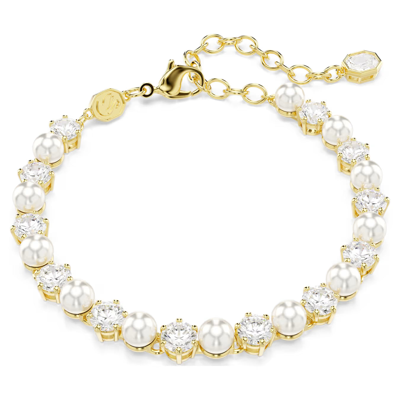Bracciale TENNIS MATRIX CRYSTAL PEARL Swarovski