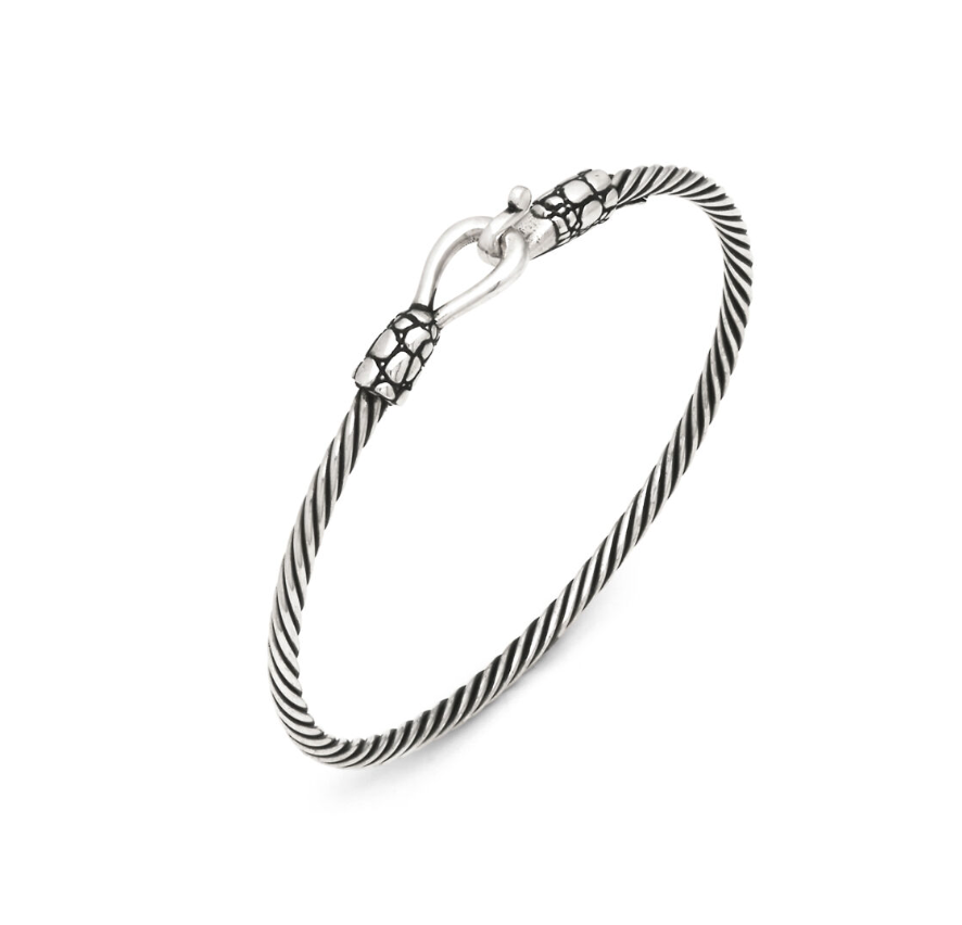 Bracciale Uomo RIGIDO CROCO Giovanni Raspini
