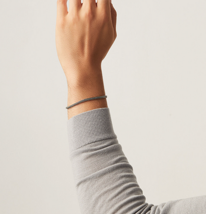 Bracciale Uomo TRECCIA QUADRA PICCOLA Giovanni Raspini