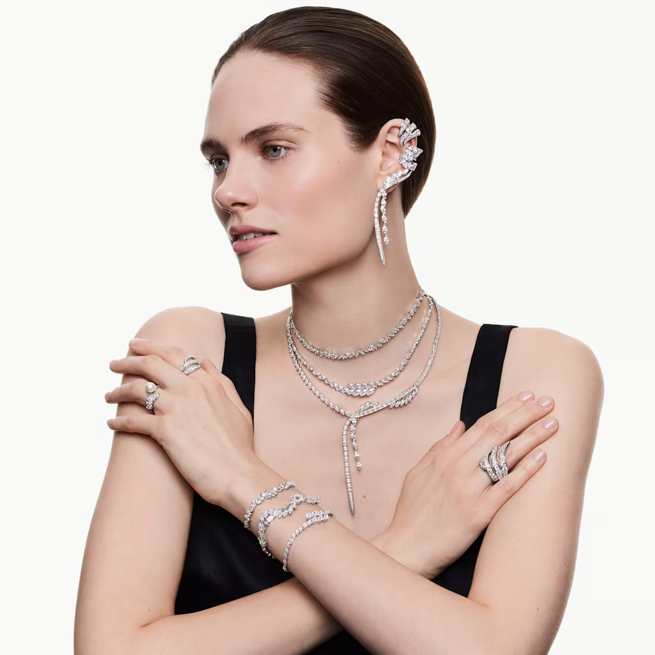 Braccialetto Sovrapposto MARQUISE MESMERA Swarovski