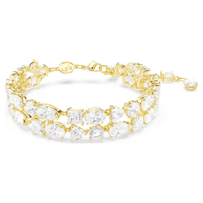Braccialetto Donna finitura in oro 18K MESMERA Swarovski
