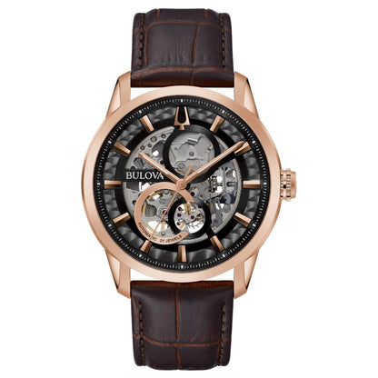 Orologio solo tempo Sutton Skeleton BULOVA
