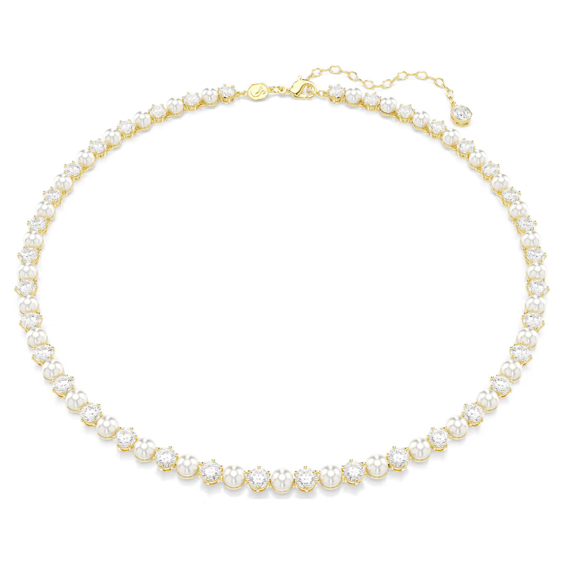 Collana TENNIS MATRIX CRYSTAL PEARL Swarovski