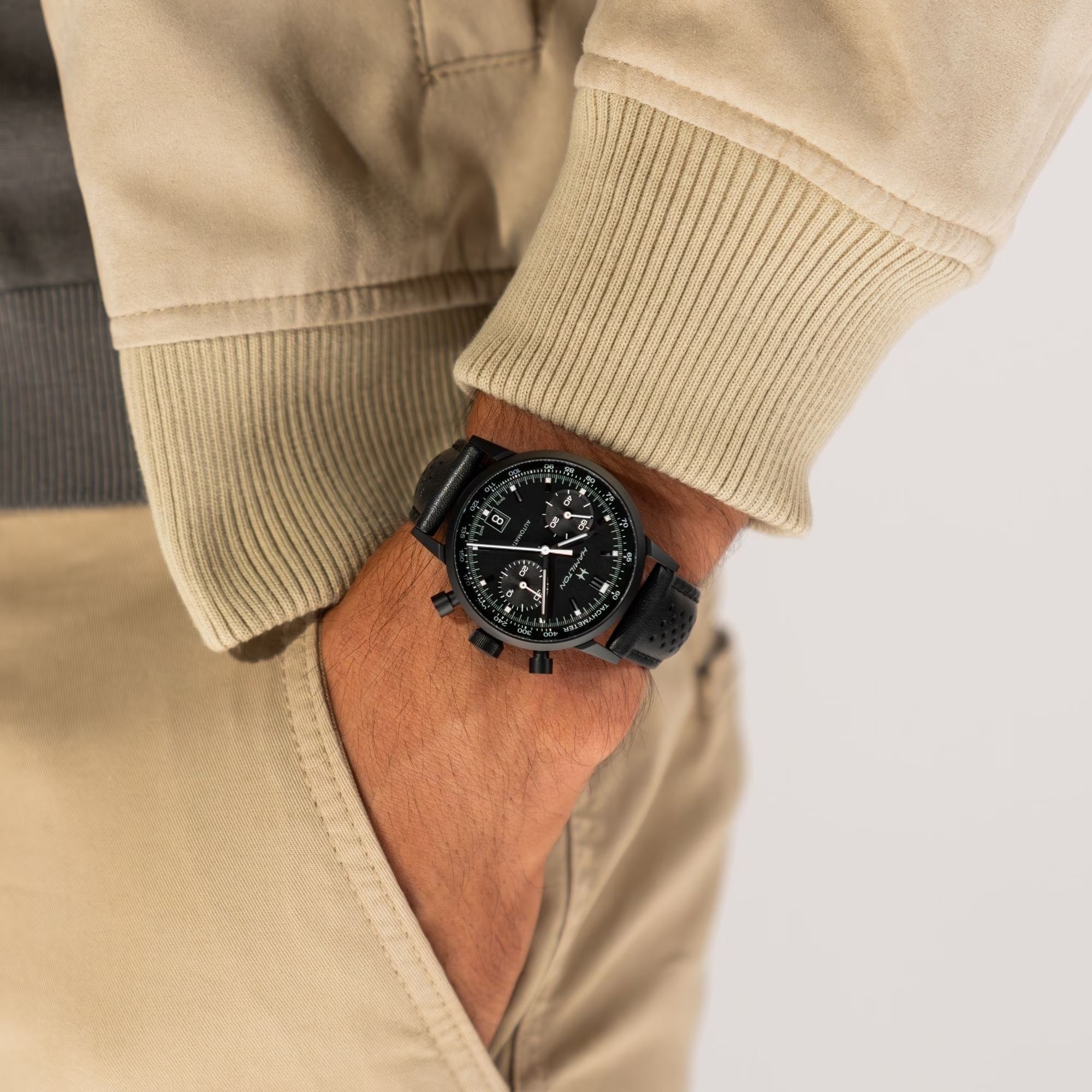 Orologio Uomo AMERICAN CLASSIC INTRA-MATIC AUTO CHRONO Hamilton