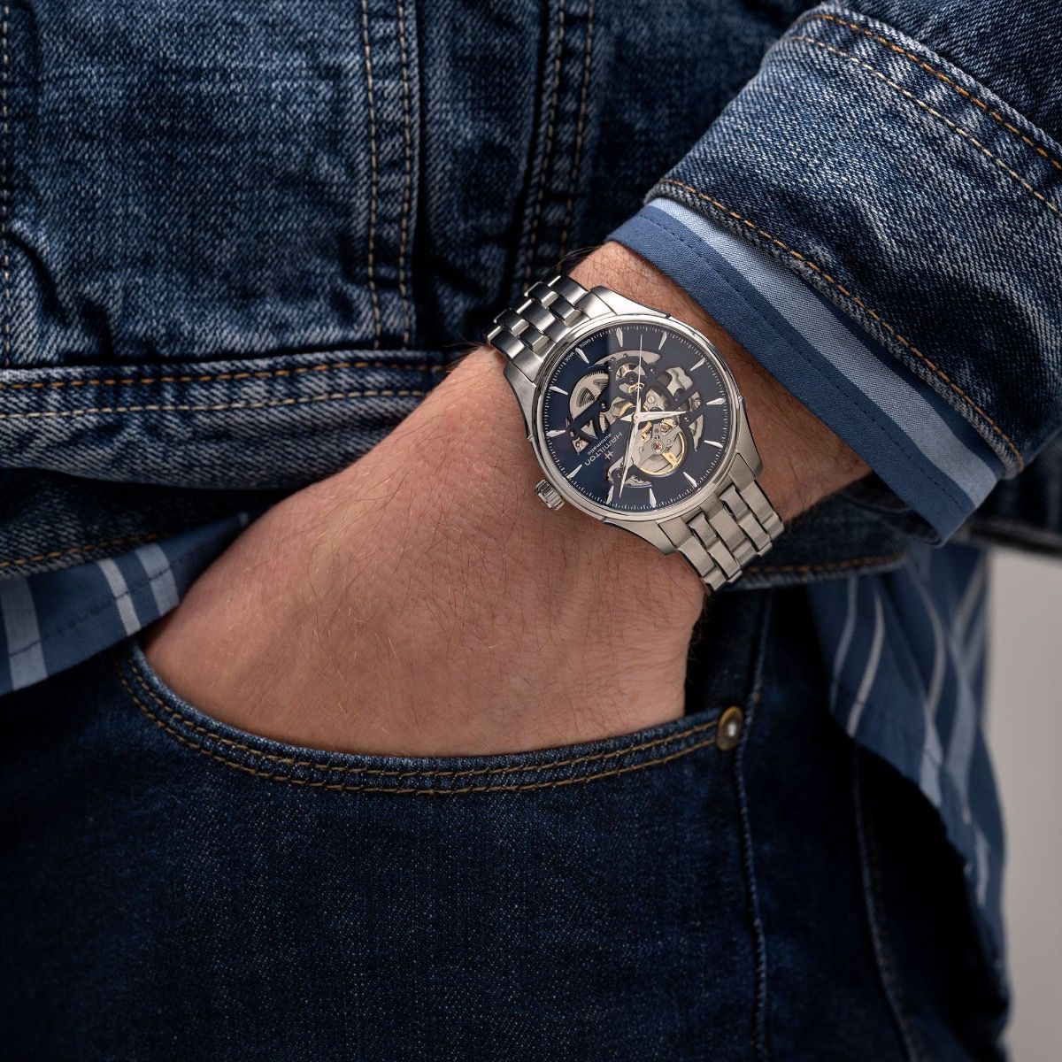 Orologio HAMILTON Jazzmaster Skeleton Auto