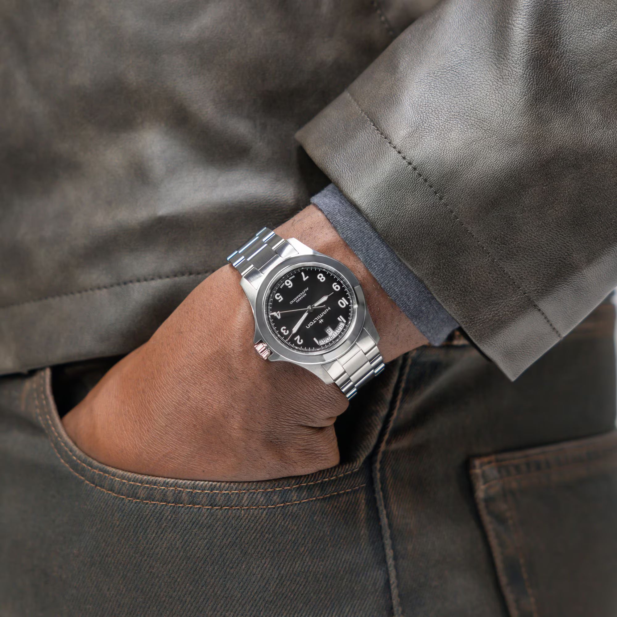 Orologio Uomo KHAKI FIELD KING DAY-DATE Hamilton
