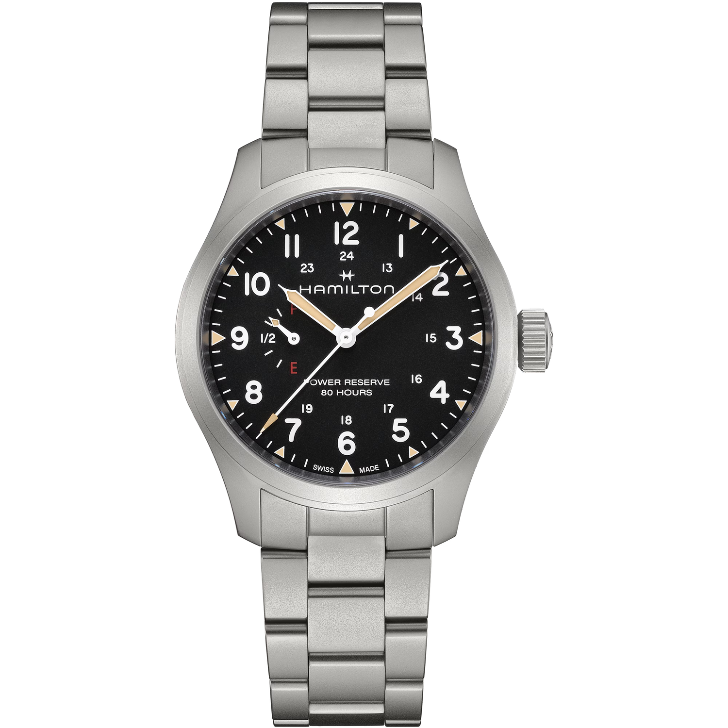Orologio KHAKI FIELD MECHANICAL POWER RESERVE Hamilton