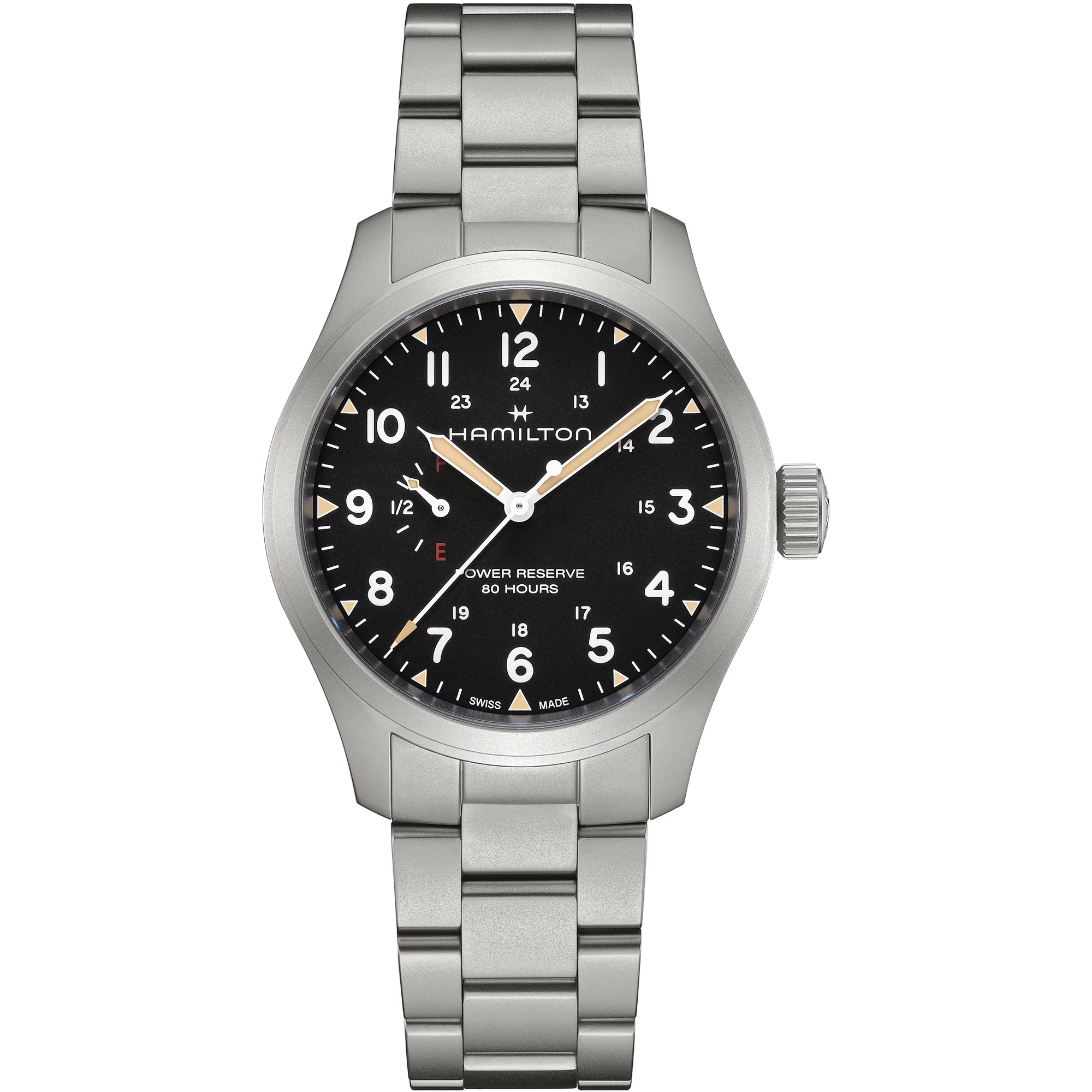 Orologio KHAKI FIELD MECHANICAL POWER RESERVE Hamilton