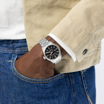 Orologio KHAKI FIELD MECHANICAL POWER RESERVE Hamilton