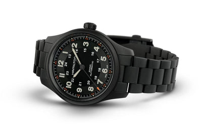 Orologio automatico HAMILTON Khaki Field Titanium 38 mm Nero