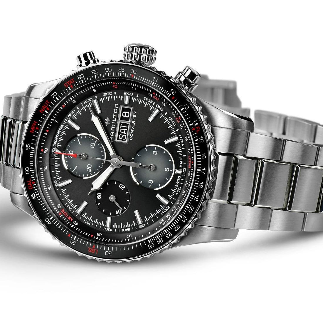 Orologio uomo HAMILTON Khaki Aviation Converter Auto Chrono