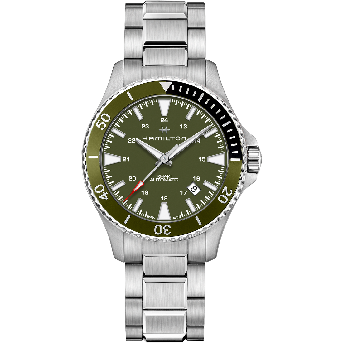 Orologio meccanico uomo HAMILTON khaki navy