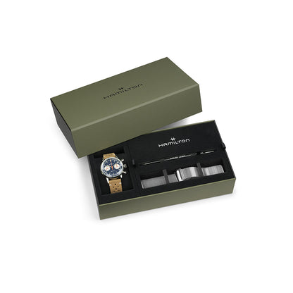 Set Bracciale Orologio Uomo INTRA-MATIC CHRONO Hamilton