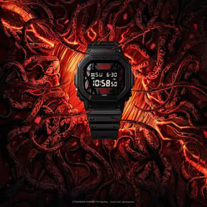 CASIO G-SHOCK x STRANGER THINGS DW-5600STT-1