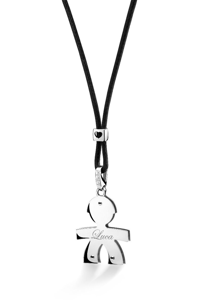 Ciondolo Bimbo Oro Bianco LEBEBE&