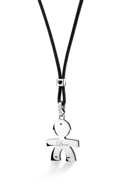 Ciondolo Bimbo Oro Bianco LEBEBE&