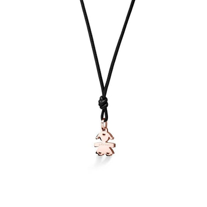 Ciondolo Bimba Oro Rosa Mini LEBEBE&