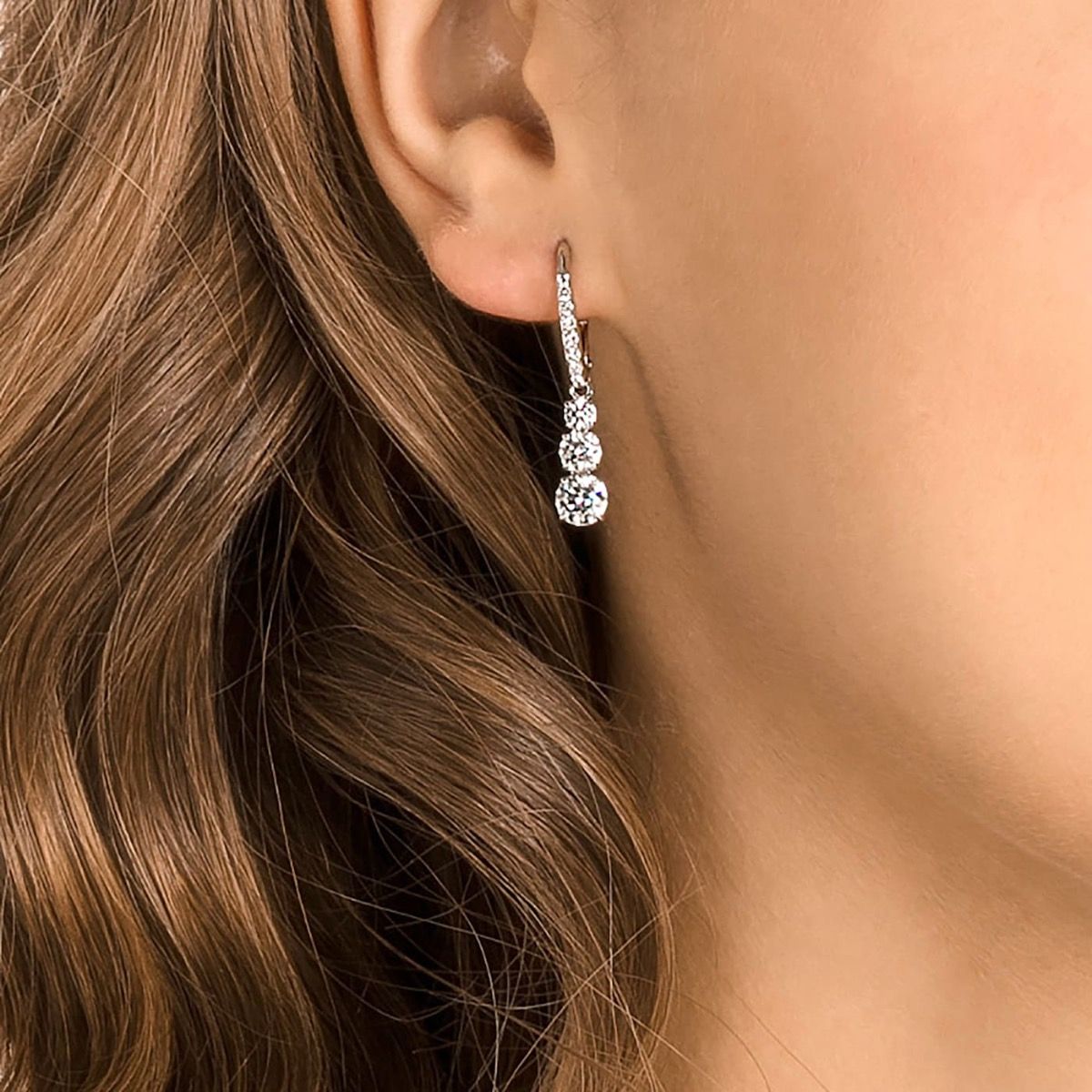 Orecchini ATTRACT TRILOGY Swarovski