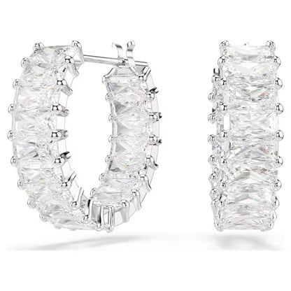 Orecchini CERCHIO MATRIX BAGUETTE Swarovski