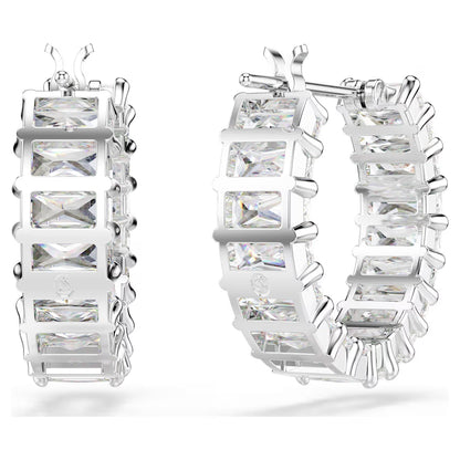 Orecchini CERCHIO MATRIX BAGUETTE Swarovski
