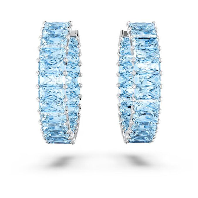 Orecchini MATRIX celesti Swarovski