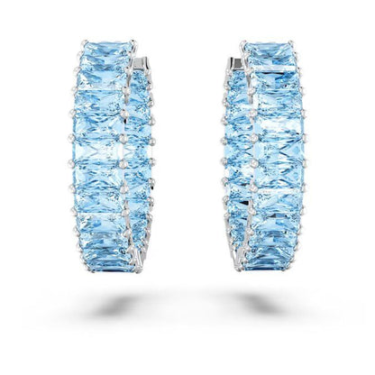Orecchini MATRIX celesti Swarovski