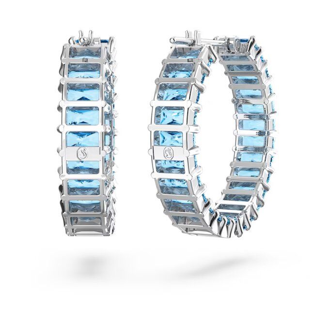 Orecchini MATRIX celesti Swarovski