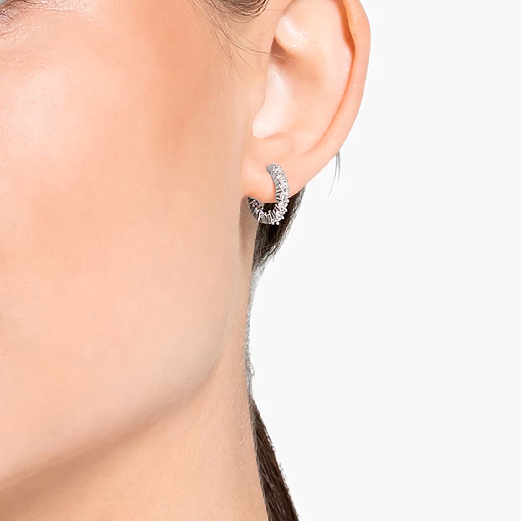 Orecchini donna cerchio MATRIX VITTORE Swarovski