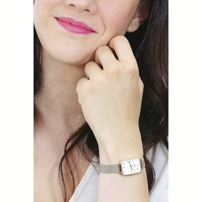 Orologio Donna QUADRO PRESSED EVERGOLD Daniel Wellington