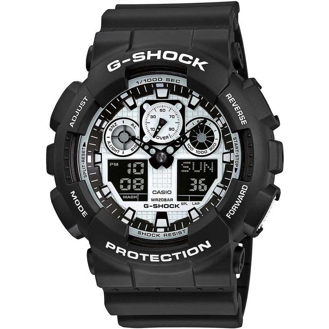 CASIO | G-SHOCK  GA-100BW-1AER