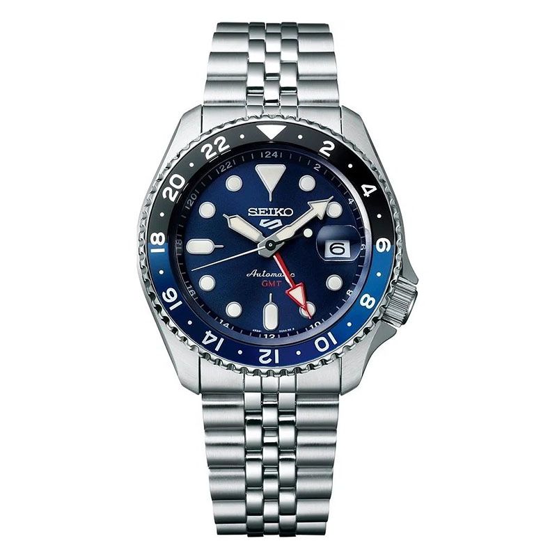 Orologio automatico SEIKO 5 SPORTS GMT BLU SSK003K1