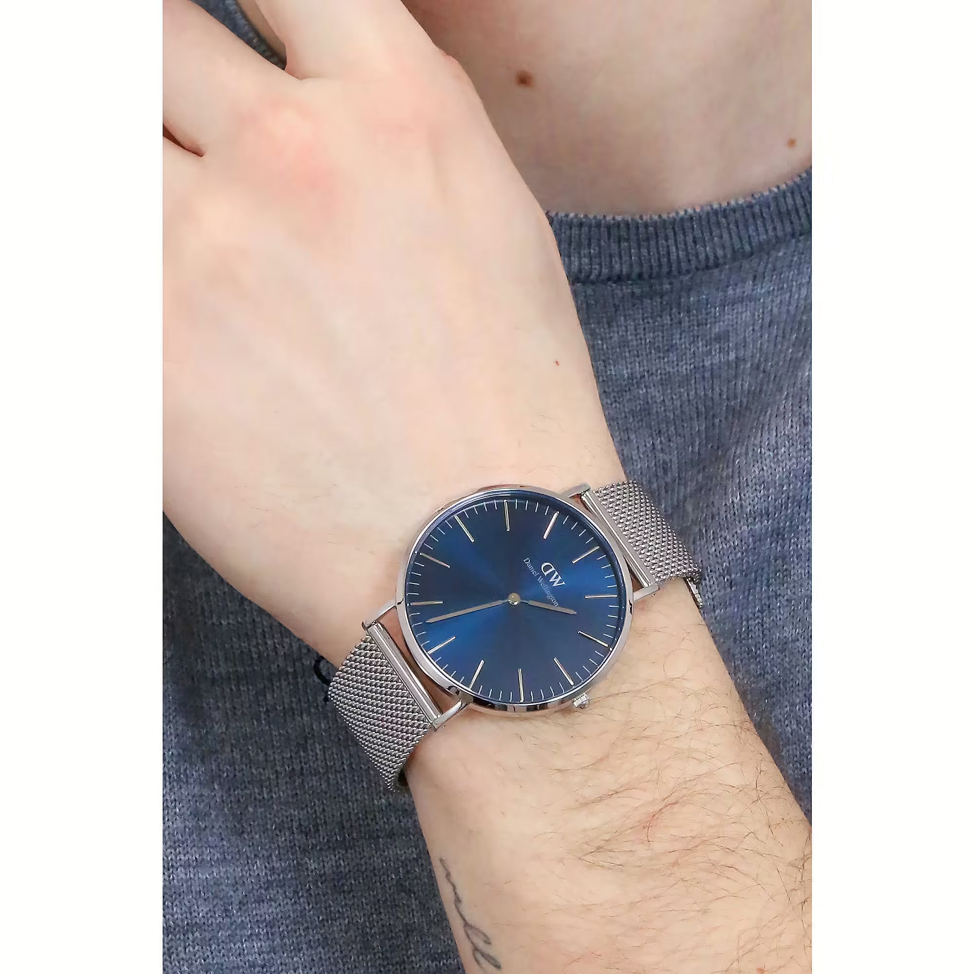 Orologio Uomo CLASSIC MESH ARCTIC Daniel Wellington