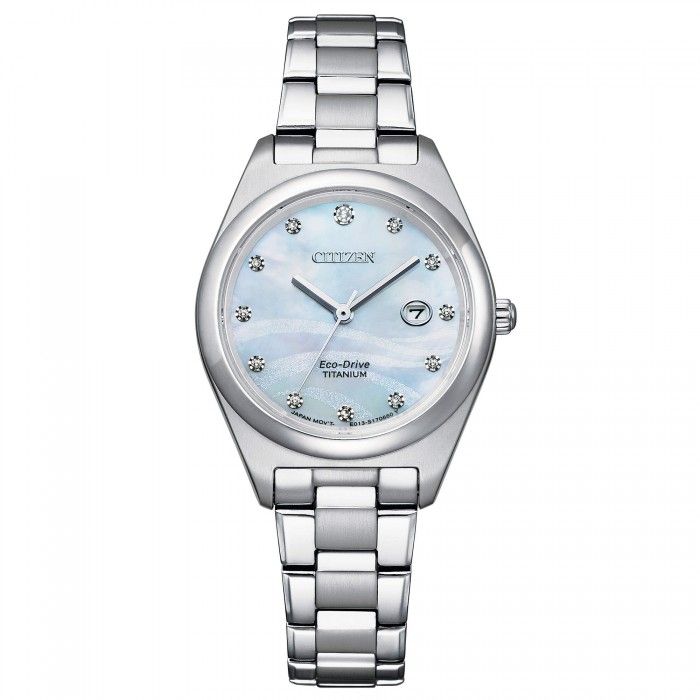 Orologio solo tempo CITIZEN Eco Drive Lady Titanio