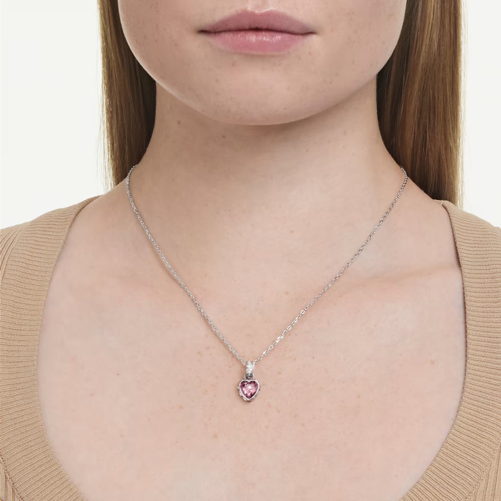 Collana CUORE CHROMA Swarovski