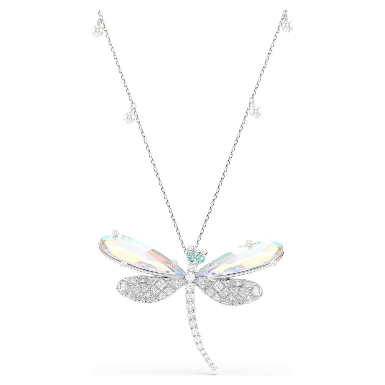 Collana Spilla CRYSTAL PEARL LIBELLULA ARIANA GRANDE X Swarovski