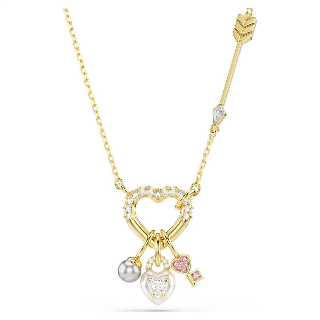 Collana CUORE CHIAVE IDYLLIA Swarovski