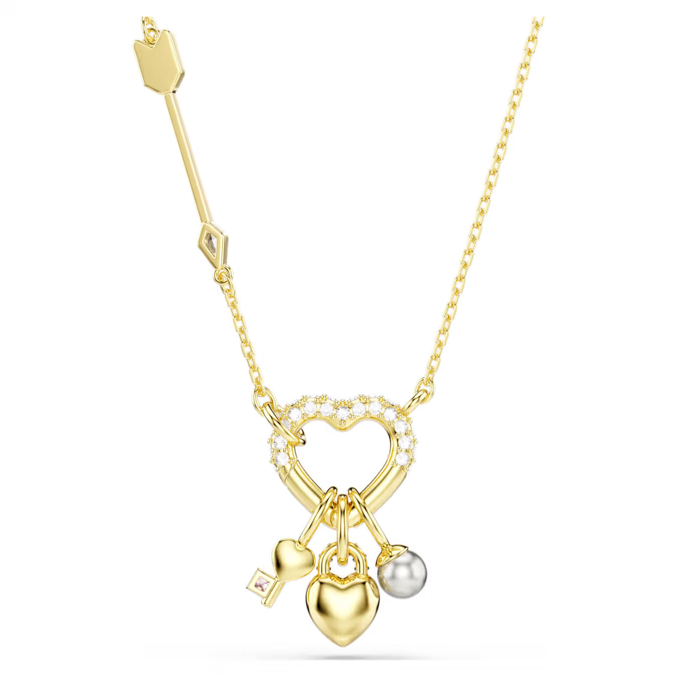 Collana CUORE CHIAVE IDYLLIA Swarovski