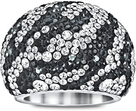 Anello CHIC ZEBRA Swarovski