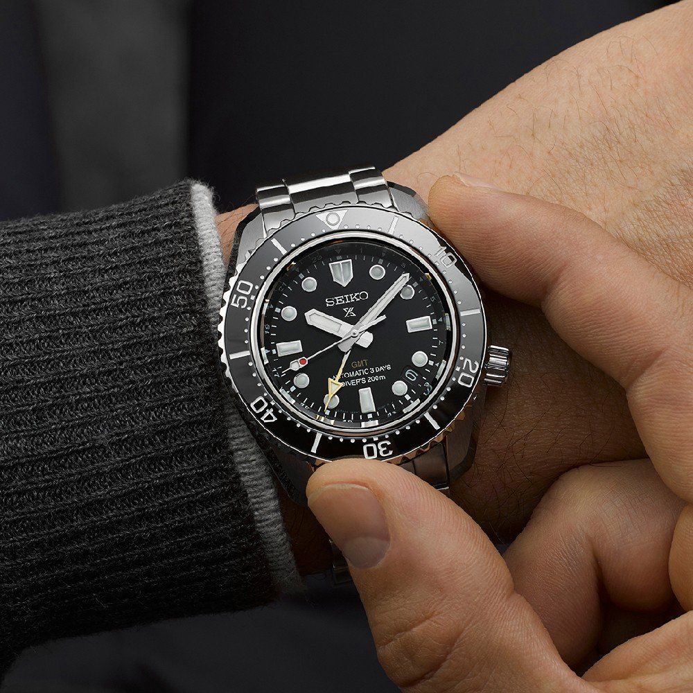 Orolgio automatico SEIKO PROSPEX DARK DEPTHS GMT