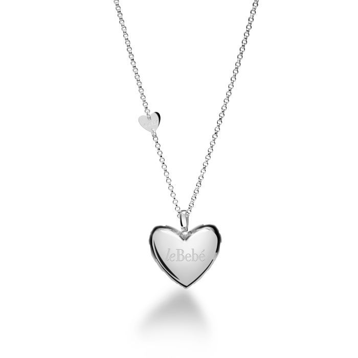 Collana Suonamore Argento Placcato Oro Rosa E Diamantino