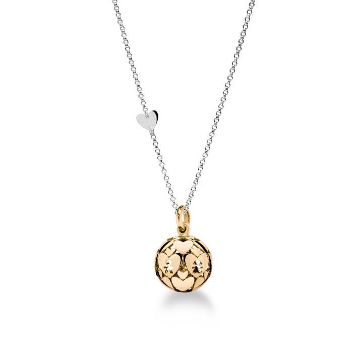 Collana Suonamore Argento Placcato Oro Giallo LEBEBE&
