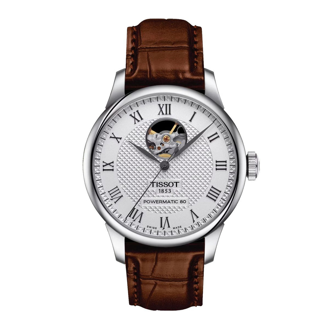 Orologio solo tempo TISSOT LeLocle Powermatic80 OpenHeart