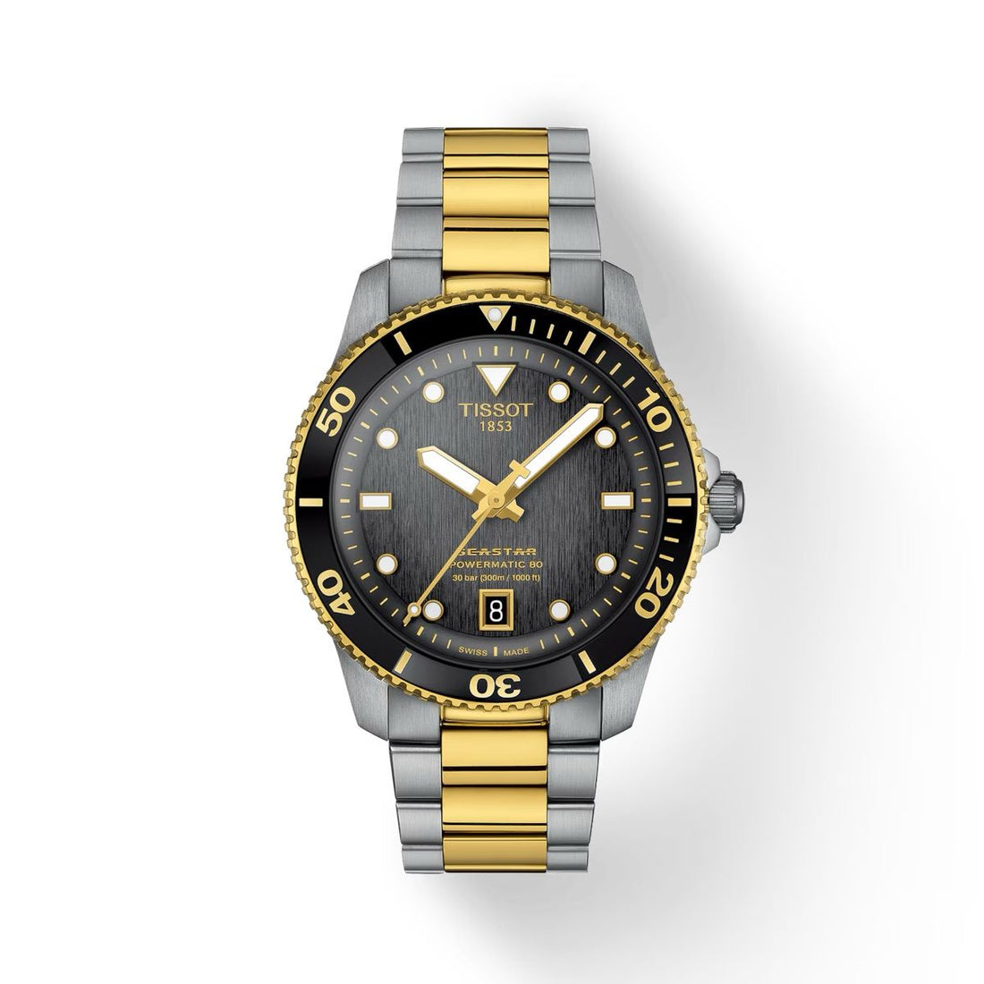 Orologio solo tempo Tissot Seastar 1000 Powermatic 80