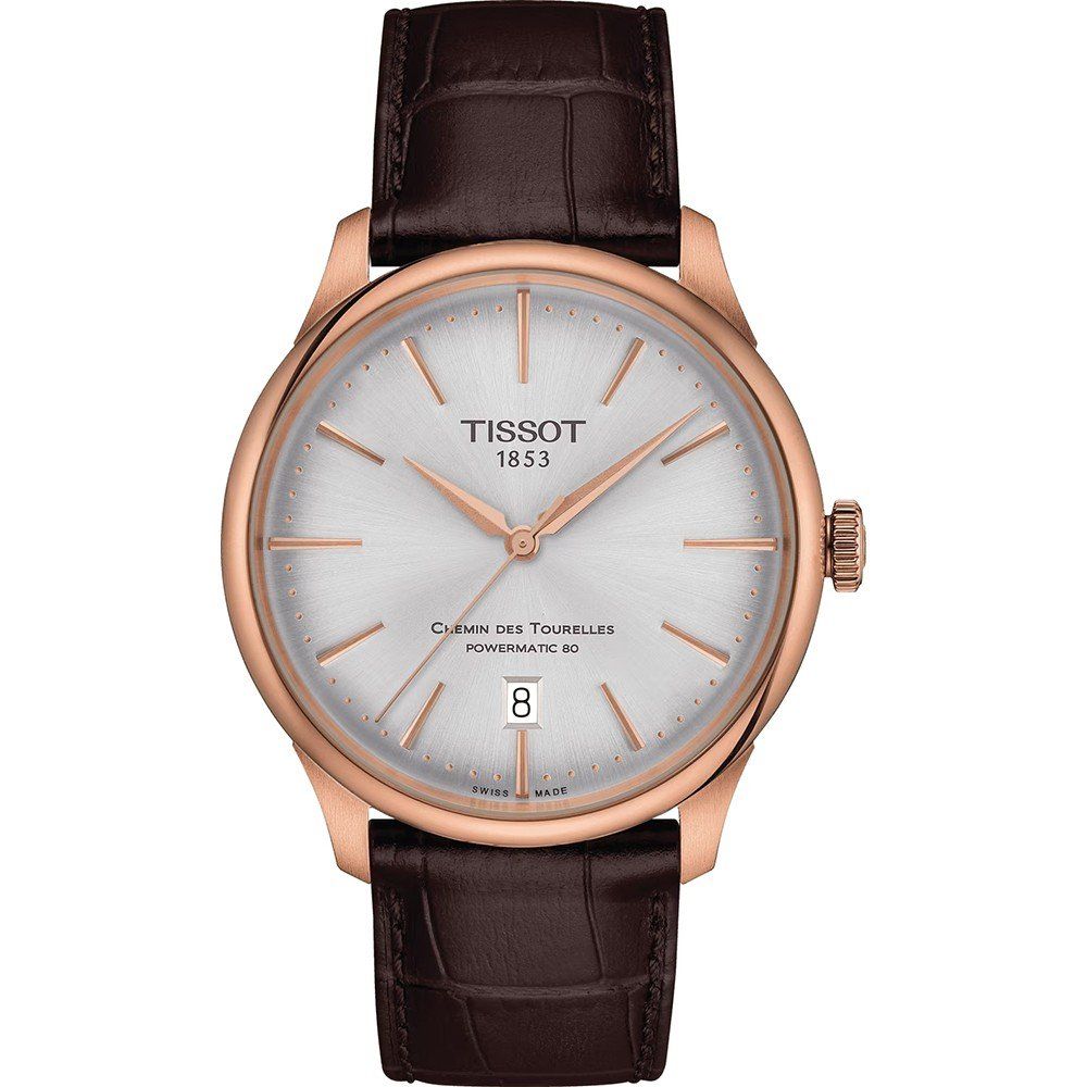 Orologio automatico TISSOT CHEMIN DES TOURELLES POWERMATIC 80 39MM