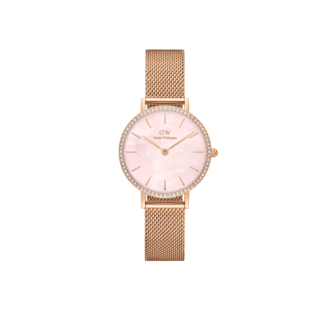 Orologio Petite Lumine Bezel Melrose Pink Mop DANIEL WELLINGTON