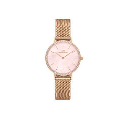 Orologio Petite Lumine Bezel Melrose Pink Mop DANIEL WELLINGTON