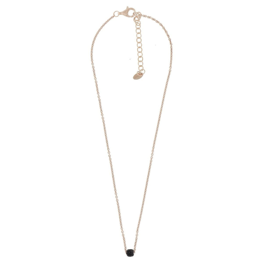 Collana CUBETTO POLVERE NERO Pesavento