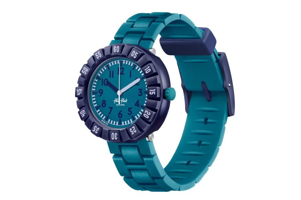 Orologio solo tempo LEVEL TEAL FLIK FLAK